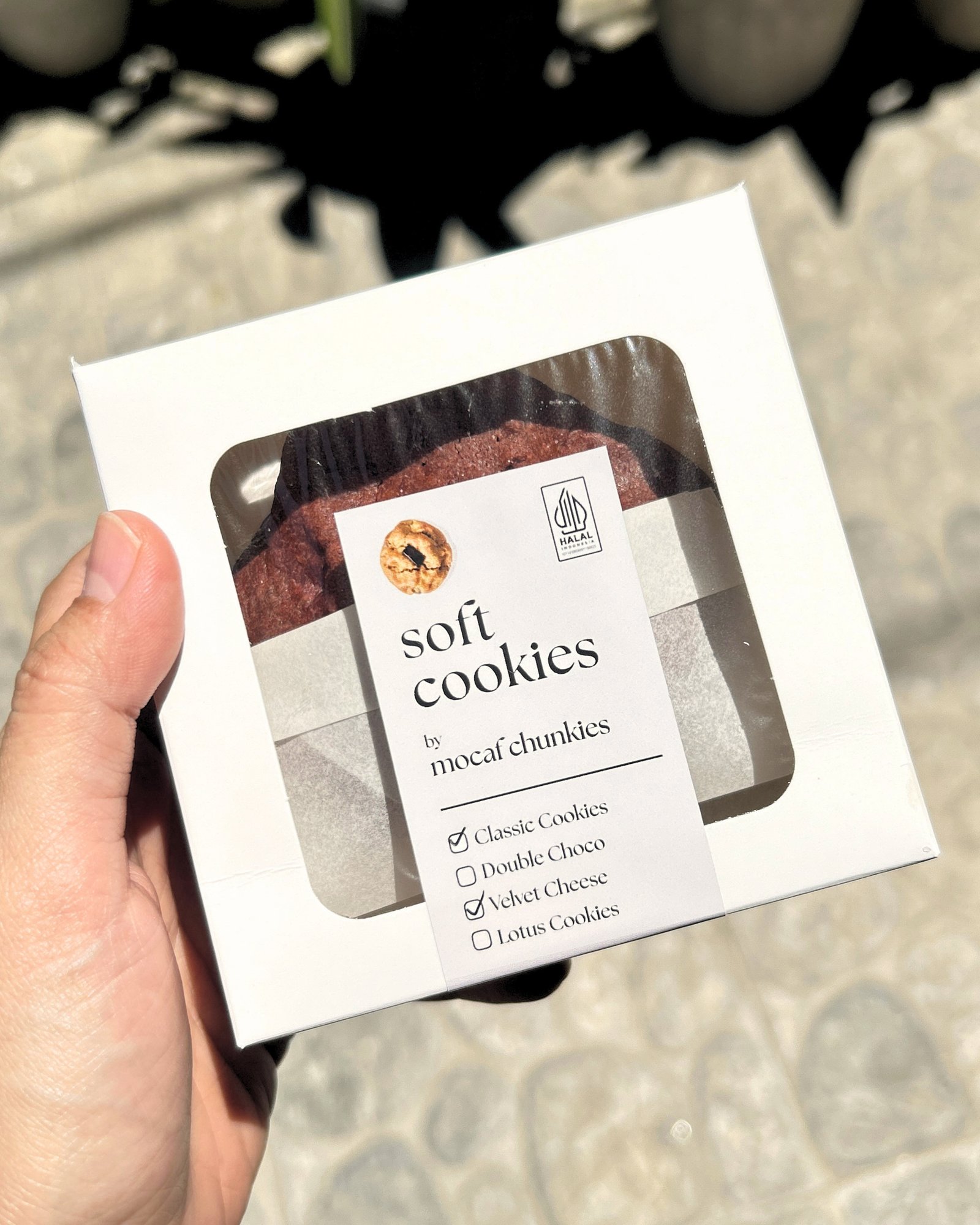 Beberapa pilihan box cookies MocafChunkies